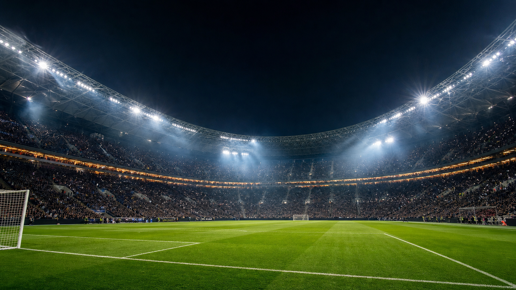 Fußballfinale Atmosphäre